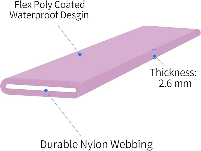 Long Leash Waterproof Training Longline Outdoor Dog Leash Great for Training, Beach, Yard, Play, Camping NIMBLE