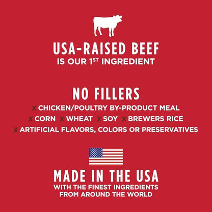 Instinct Be Natural Real Beef & Barley Recipe Natural Dry Dog Food, 25 lb. Bag - PAWPICO