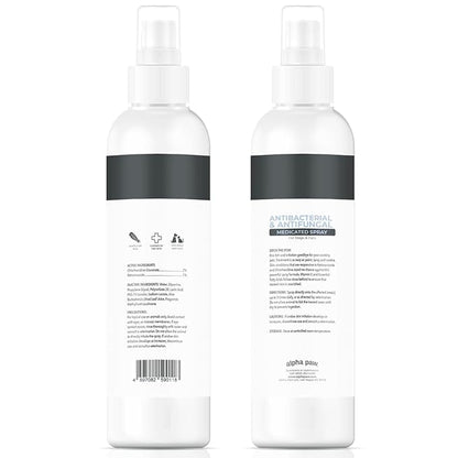 Smiling Paws Pets Advanced Chlorhexidine & Ketoconazole Spray for Cats & Dogs Spray 8oz SmilingPawsPets