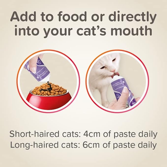 Sherleys Beaphar 2 in 1 Cat Hairball Remedy 100G Beaphar