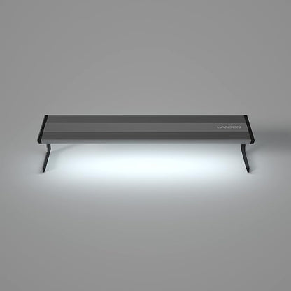 LANDEN AQUABRITE 45 LED Aquarium Light RGB+W for 17.72in (45cm) Rimless Freshwater Fish Tanks - Full Spectrum Lighting with Adjustable Brightness with Controller Landen