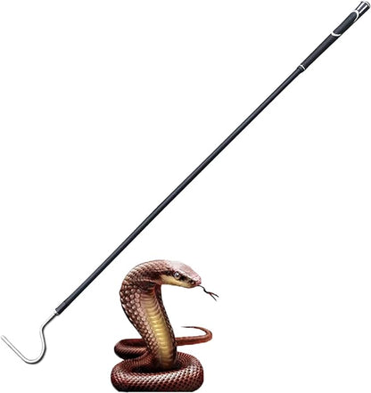 High-Carbon Snake Hook Reptile Stick Tongs Grabber Pick-up Handling Tools for Catching Controlling or Moving Snakes, 49in SYFRLLC