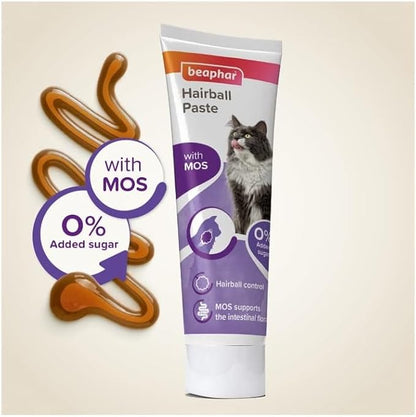 Sherleys Beaphar 2 in 1 Cat Hairball Remedy 100G Beaphar