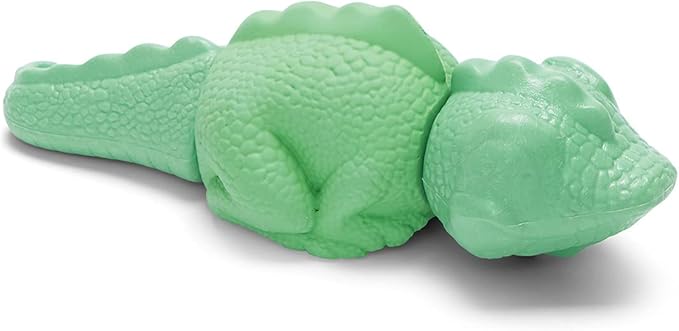 Barkbox Super Chewer Tough Dog Chew Toys for Aggressive Chewers, Dental Stimulating (Iguana - Large) - PAWPICO