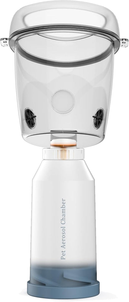 Canine Aerosol Chamber Inhaler Spacer for Cats, Dogs, Horse and Other Wildlife (M- Medium Dogs) WhaleSing