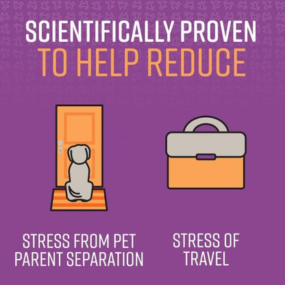 Sentry Calming Chews for Dogs, Calming Aid Helps to Manage Stress & Anxiety, with Pheromones That May Help Curb Destructive Behavior & Separation Anxiety, Calming Health Supplement for Dogs, 60 Count Sentry