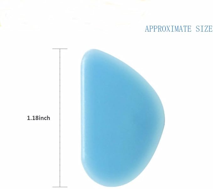 Oubest Fish Tank Rocks Glow Blue/Glow in The Dark Pebbles for Garden/Fish Tank/Aquarium/Plant Pots/Bonsai Walkway/Driveway 100pcs Outbest