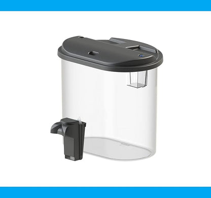 Koller Products AquaView 4.5-Gallon Aquarium Starter Kit with Full Filtration and LED Lighting (7 Dazzling Color Selection), Ideal for a Variety of Tropical Fish DISCOVERTHEEXCITINGWORLDOFKEEPINGTROPICALFISH