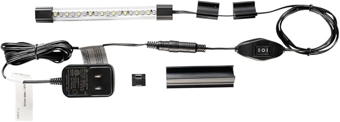 GloFish 6-Inch LED Light Stick for Fish Aquariums Up to 5 Gallons, 1 Count, with White and Blue LED Lights GloFish