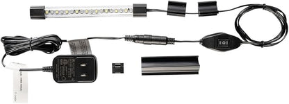 GloFish 6-Inch LED Light Stick for Fish Aquariums Up to 5 Gallons, 1 Count, with White and Blue LED Lights GloFish