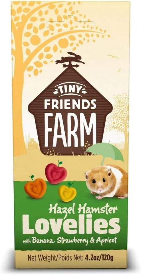 Supreme Tiny Friends Farm Lovelies Hamster Treats, 4.2 oz. Tiny+Friends+Farm