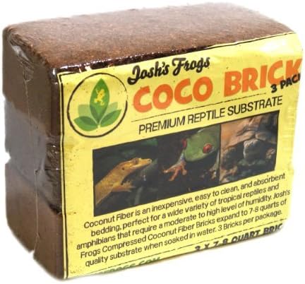 Josh's Frogs Coco Cradle Brick (3 Pack) JoshsFrogs