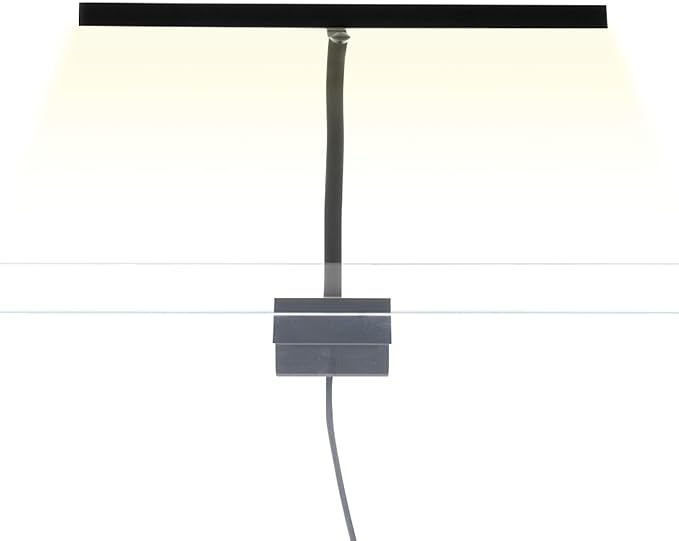 EOS LED Aquarium Light - Adjustable Aquarium Gooseneck Light with 7-Mode RGB Settings - Ideal Planted Aquarium Light - Fish Tank Light - Nano Aquarium Light - Aquarium LED Light - N5 RGB Aqua+Worx