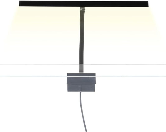 EOS LED Aquarium Light - Adjustable Aquarium Gooseneck Light with 7-Mode RGB Settings - Ideal Planted Aquarium Light - Fish Tank Light - Nano Aquarium Light - Aquarium LED Light - N5 RGB Aqua+Worx