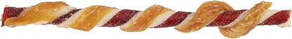 Good'n'Fun Triple Flavor Twists, Dog Chew Sticks, Premium Chicken and Beef Hide Treats for Dogs, 70 Count - PAWPICO