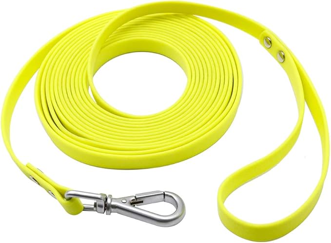 Long Leash Waterproof Training Longline Outdoor Dog Leash Great for Training, Beach, Yard, Play, Camping NIMBLE
