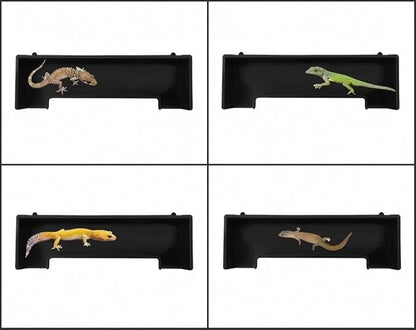 Shrimp Cave Aquarium Tunnel, Shrimp Hides for Aquarium, Corner Aquarium Cave, Corner Fish Tank Decorations, Shrimp Tank Accessories, Fish Hideout for Aquarium Decor, Fish Cave for Aquarium Hideout CPLIKE