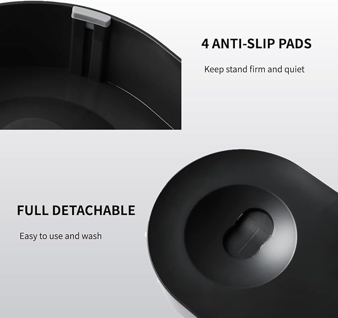 PETKIT Raised Dog Cat Food Bowl 304 Stainless Steel, Elevated Pet Food and Water Bowl Dishes, Elevated Cat Bowls, Non-Slip Tilted Cat Bowl No Spill - PAWPICO