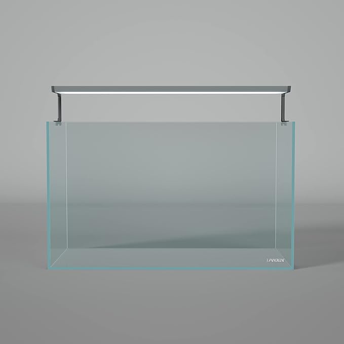 LANDEN AQUABRITE 60 LED Aquarium Light RGB+W for 23.62in (60cm) Rimless Freshwater Fish Tanks - Full Spectrum Lighting with Adjustable Brightness with Controller Landen