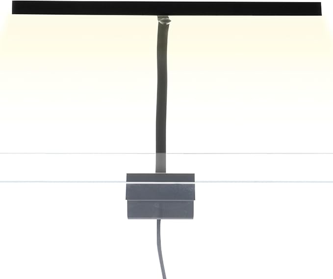 EOS LED Aquarium Light - Adjustable Aquarium Gooseneck Light with 7-Mode RGB Settings - Ideal Planted Aquarium Light - Fish Tank Light - Nano Aquarium Light - Aquarium LED Light - N7 RGB Aqua+Worx