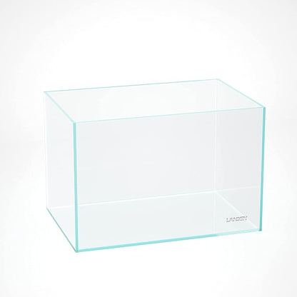Landen 60P 23 Gallon Rimless Low Iron Aquarium Tank, W23.6×D15.7×H15.7 in(60x40x40cm) 8mm Thickness Landen