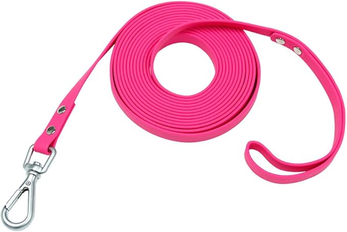 Long Leash Waterproof Training Longline Outdoor Dog Leash Great for Training, Beach, Yard, Play, Camping NIMBLE