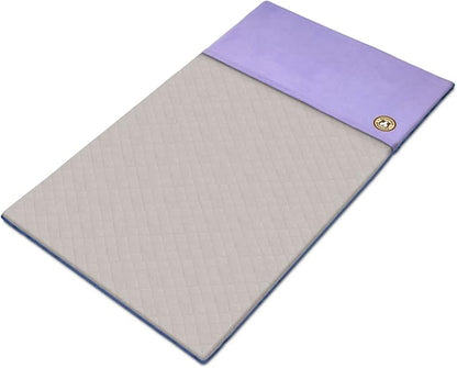 GuineaDad Original Liner - Purple Fleece Guinea Pig Bedding - Reusable Guinea Pig Cage Liner - Extra Absorbent with Waterproof Bottom and Burrowing Pocket - Small Pet Supplies - 2x3 C&C GuineaDad