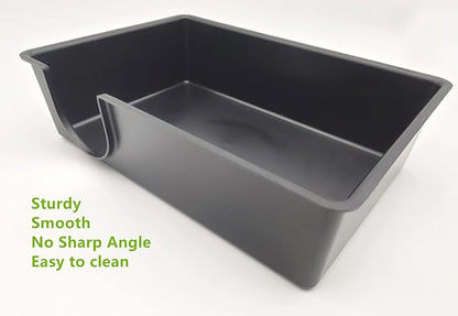 Leoterra Snake Hides for Ball Pythons X-Large Ball Python Hides 16.5"x10.6"x4.3"(XL) Plastic Material Durable and Easy to Clean LEOTERRA