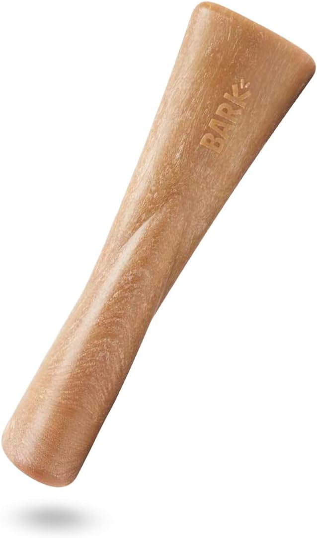 Barkbox Super Chewer Tough Dog Chew Toys for Aggressive Chewers, Dental Stimulating (PB Bone - Small) - PAWPICO