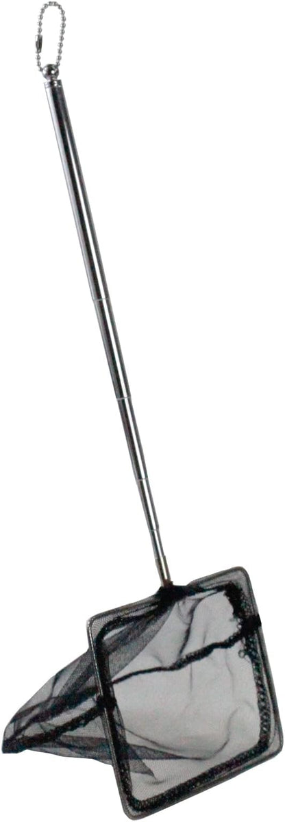 AQUANEAT Fish Net Aquarium,Fish Tank Net,Aquarium Net with Extendable Long Handle (4 Inch) Aquaneat