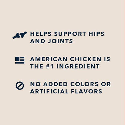Amazon Brand – Wag Chicken Flavor Hip & Joint Training Treats for Dogs, 2 lb. Bag (32 oz) - PAWPICO
