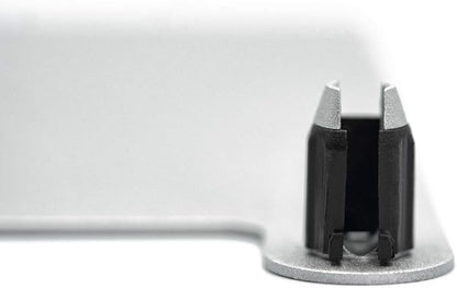 ONF Extension Stand Holder for Flat Nano or Flat Nano Plus Aquarium LED Light, Fish Tank Plant Lamp, Adjustable Tank Mount, Extendable Bracket Fixture Kit (not including the lamp) (Silver) ONF