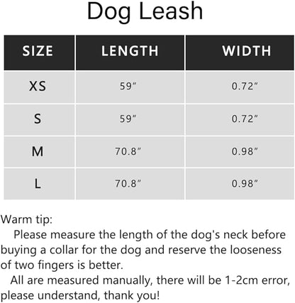 Striped Dog Harness Collar and Leash Set, Polyester Webbing Dog Collar Easy Walking and Training Dog Harness and Leash 3-in-1 Suit Adjustable Dog Harness Collar Leash Set for Dogs(Purple, M) Tiffpaws