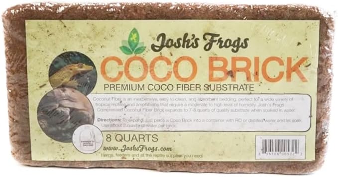 Josh's Frogs Coco Cradle Brick (8 Quarts) JoshsFrogs