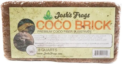Josh's Frogs Coco Cradle Brick (8 Quarts) JoshsFrogs