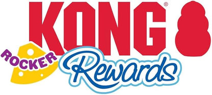 KONG Rewards Rocker - Wedge of Cheese - Interactive Puzzle Catnip/Treat Dispensing Toy - PAWPICO