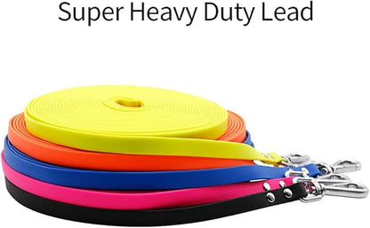 Long Leash Waterproof Training Longline Outdoor Dog Leash Great for Training, Beach, Yard, Play, Camping NIMBLE