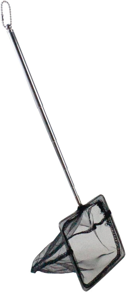 AQUANEAT Fish Net Aquarium,Fish Tank Net,Aquarium Net with Extendable Long Handle (5 Inch) Aquaneat