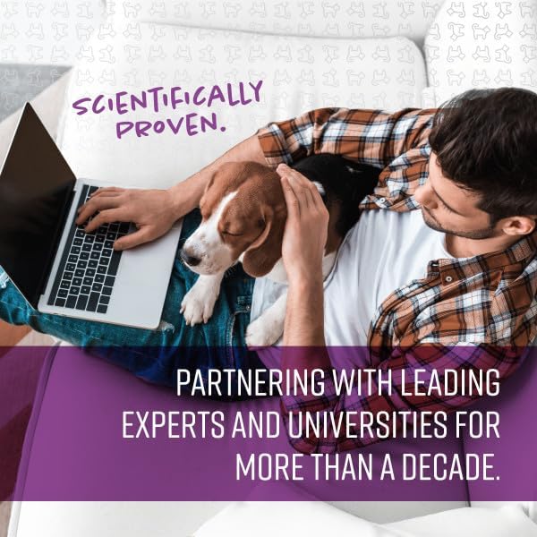 Sentry Calming Chews for Dogs, Calming Aid Helps to Manage Stress & Anxiety, with Pheromones That May Help Curb Destructive Behavior & Separation Anxiety, Calming Health Supplement for Dogs, 60 Count Sentry