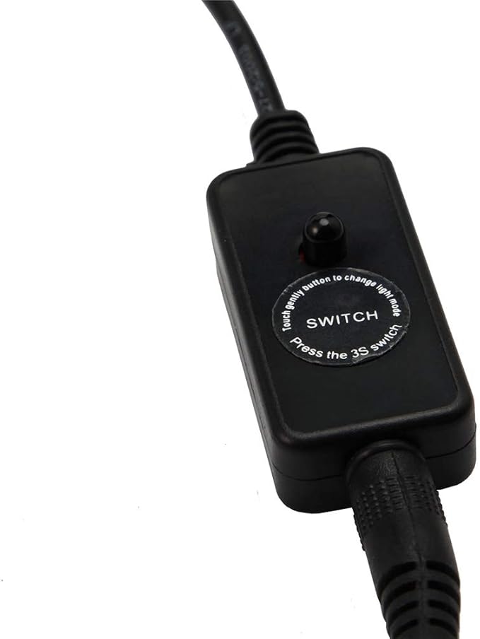 MQ 12 in Submersible LED Aquarium Light, 2W Color Changing Fish Tank Light with Remote Control, IP68 Crystal Glass 12 LEDs Lights Bar, for Fish Tank 15-20 inch MQ