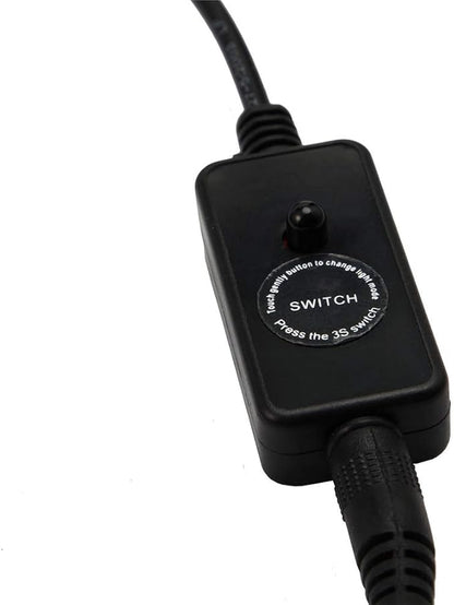 MQ 12 in Submersible LED Aquarium Light, 2W Color Changing Fish Tank Light with Remote Control, IP68 Crystal Glass 12 LEDs Lights Bar, for Fish Tank 15-20 inch MQ