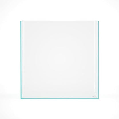 LANDEN 31 Gallon Cube Rimless Low Iron Aquarium Fish Tank,19.7" L × 19.7" W × 19.7" H (50cm x 50cm x50cm) 6mm Thickness with Nano Foam Leveling Mat Included Landen