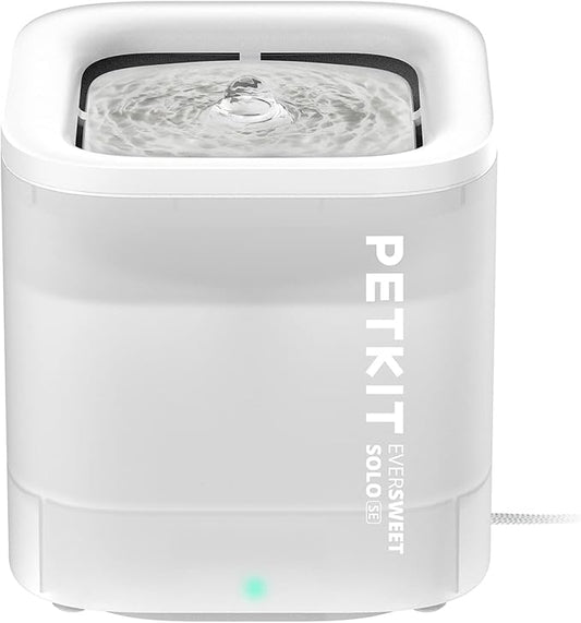 PETKIT New Cat Water Fountain with Wireless Pump, Ultra Quiet 65oz/1.85L Pet Water Fountain for Cats and Dogs Inside, Detachable Design Easy to Clean and Assemble, Filters Included - PAWPICO