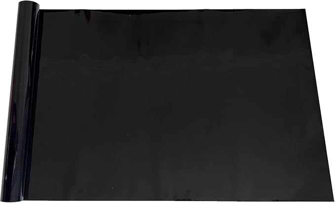 Aquarium Background Static Cling Black Fish Tank Background Wallpaper Fish Tank Backdrop Vinyl Aquarium Poster Background 24 x 12 in XCNO