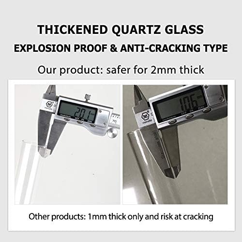 Orlushy Submersible Aquarium Heater,300W Adjustable Fish Tahk Heater with 2 Suction Cups Free Thermometer Suitable for Marine Saltwater and Freshwater Orlushy