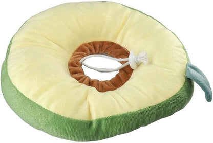 Soft Cute Cat Cotton Cones, Avocado Neck Cone After Surgery, Toast Bread Adjustable Cat Collar, Protective Cat Recovery Elizabethan Collar, Fit for Cats hobbyme