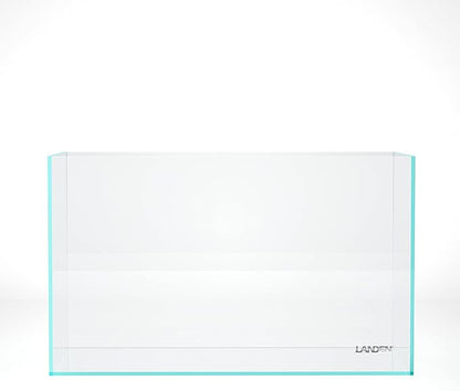 LANDEN 60P 16 Gallon Rimless Low Iron Aquarium Tank, 23.6" W × 11.8" D × 14.2" H (60cm x 30cm x 36cm) 6mm Thickness with Nano Foam Leveling Mat Landen