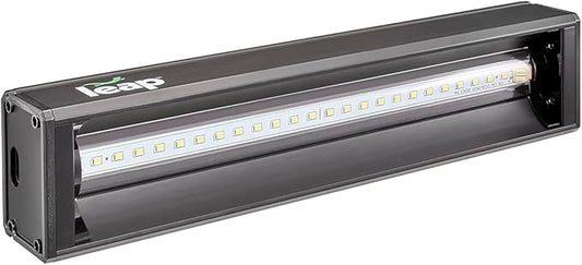 Leap Habitats LED Light Fixture for Reptile & Amphibian Enclosures - Optimal Plant Growth & Daylight (12") LeapHabitats