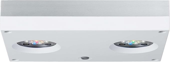 Hydra 32 HD LED Freshwater Aquarium Light 90w, Wireless Adjustable LED Lighting for Planted Aquariums, Energy Efficient Full Spectrum (White) AquaIllumination