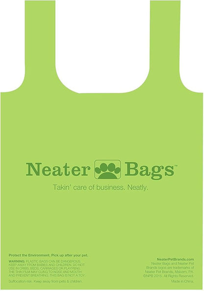 Neater Pet Brands Neater Bags - Dog Waste Poop Bags - Dispense One at a Time Like Tissues - No Rolls to Fuss With - Easy-Tie Handles (180 Bags)… - PAWPICO